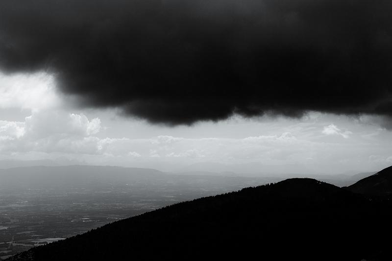 2018_05_08_Jura (0040_b-w).jpg - Le grand et petit Mont Rond, Jura (Mai 2018)